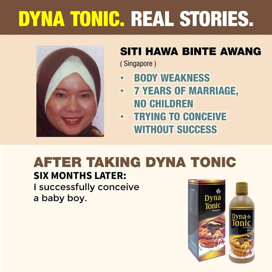 DYNA TONIC HERBAL IMMUNE BOOSTER / ANTI -AGING DRINK