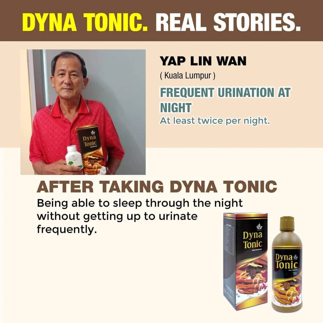 DYNA TONIC HERBAL IMMUNE BOOSTER / ANTI -AGING DRINK