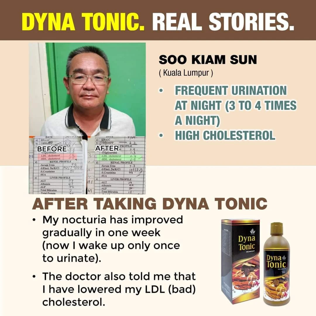 DYNA TONIC HERBAL IMMUNE BOOSTER / ANTI -AGING DRINK