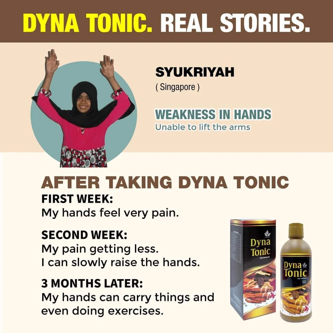 DYNA TONIC HERBAL IMMUNE BOOSTER / ANTI -AGING DRINK