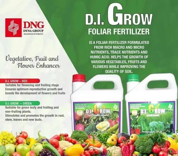 D.I GROW FOLIAR LIQUID FERTILIZER