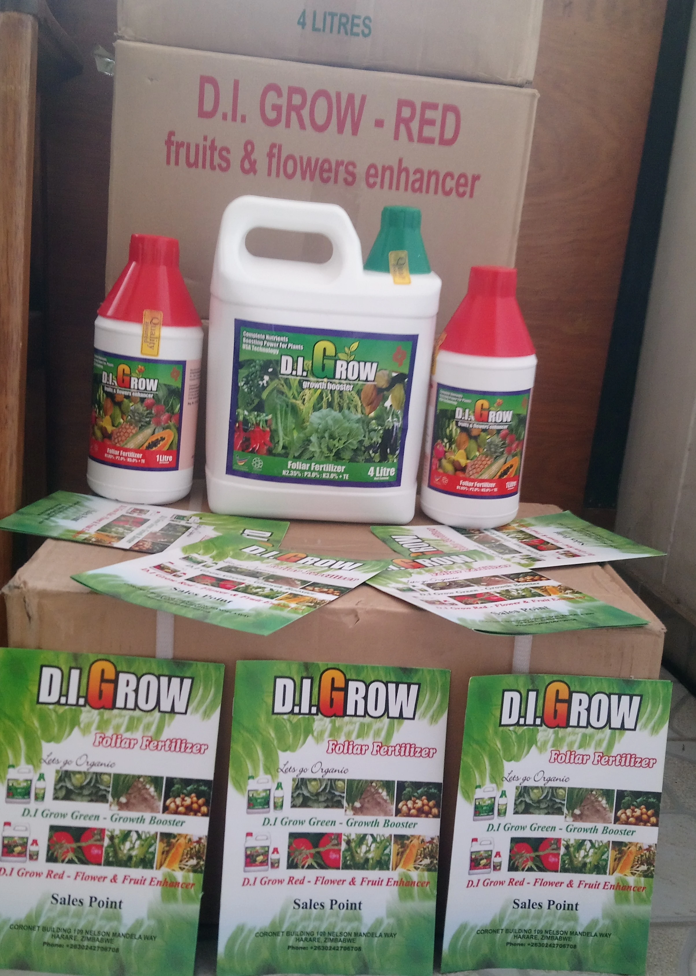 D.I GROW FOLIAR LIQUID FERTILIZER