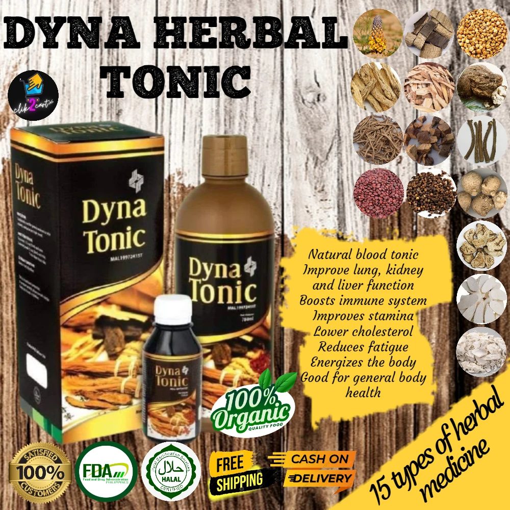 DYNA TONIC HERBAL IMMUNE BOOSTER / ANTI -AGING DRINK